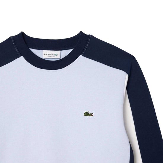 Lacoste - Sweatshirt Rundhalsausschnitt für Herren (Blau/Weiß) - Image 2