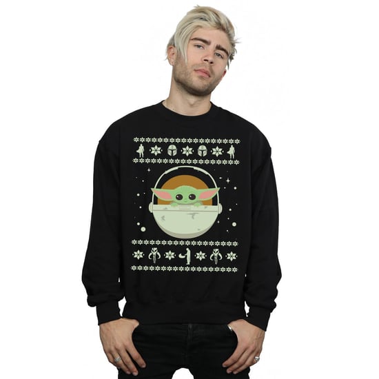 Star Wars - "The Mandalorian The Child" Sweatshirt für Herren (Schwarz) - Image 2