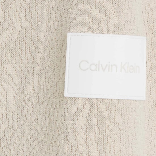 Calvin Klein - "Natural Structure" Sweatshirt Rundhalsausschnitt für Herren (Beige) - Image 3