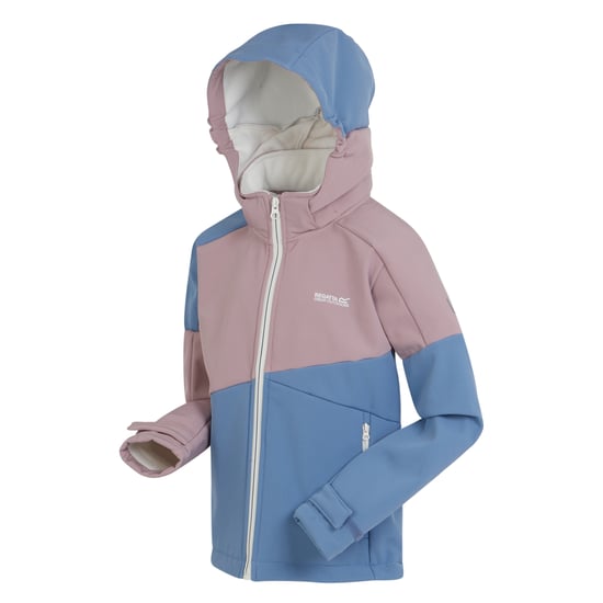 Regatta - "Acidity VII" Softshelljacke für Kinder (meliert/Kronenblau) - Image 3