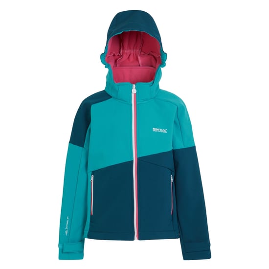 Regatta - "Acidity VII" Softshelljacke für Kinder (Tahoeblau/Leuchtend Blau) - Image 1