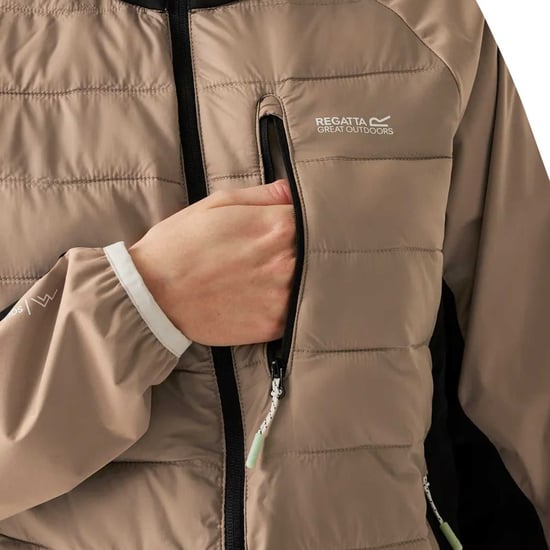 Regatta - "Andreson Pro" Hybridjacke für Damen (Warm Taupe/Schwarz) - Image 3