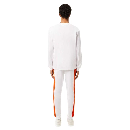 Lacoste - Jogginghosen für Herren (Weiß/Orange) - Image 2