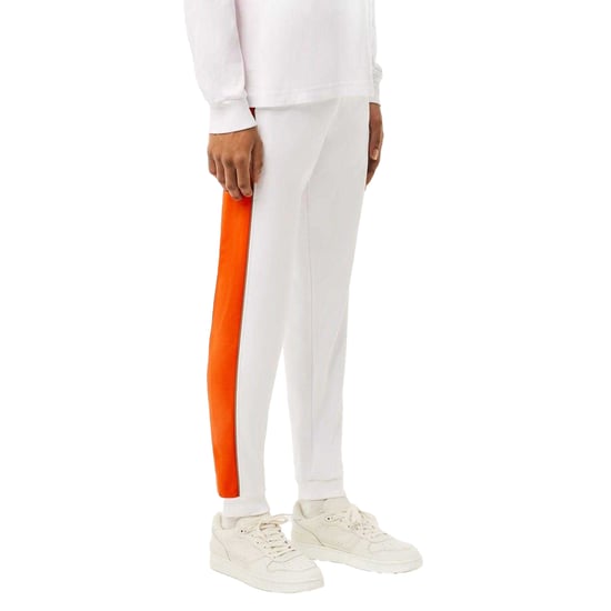 Lacoste - Jogginghosen für Herren (Weiß/Orange) - Image 3