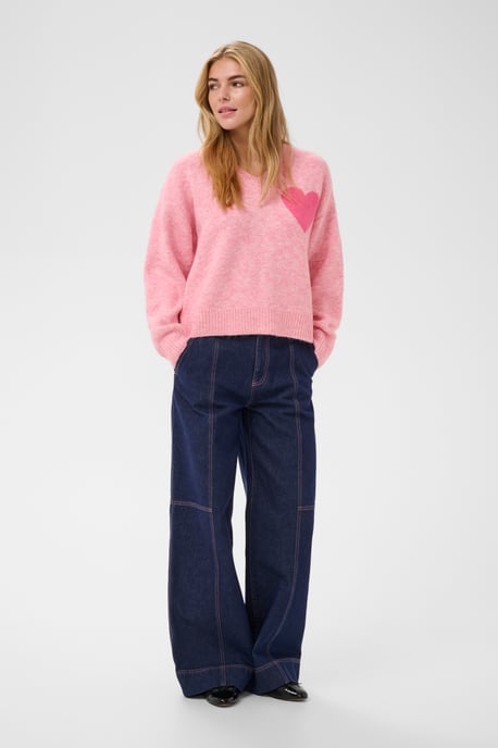 Strickpullover PariaSZ Strickpullover Lockere Passform - Image 1