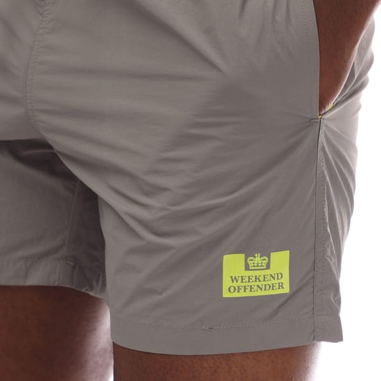 Weekend Offender - "Barios" Badeshorts für Herren (Grau) - Image 3