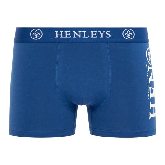 Henleys - "Kelmack2" Boxershorts für Herren (5er-Pack) (Blau/Schwarz/Weinrot/Grau/Marine) - Image 3