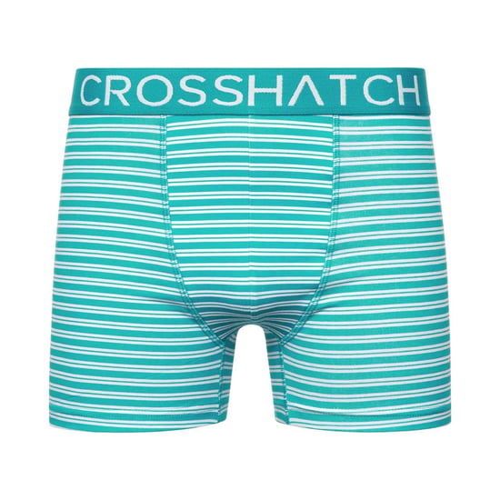 Crosshatch - "Hovland" Boxershorts für Herren (3er-Pack) (Tropisches Grün) - Image 4