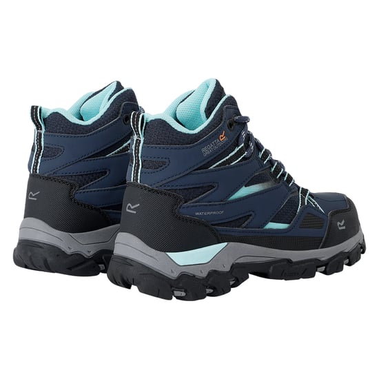 Regatta - Kinder Wanderstiefel "Holcombe III" (Marineblau/Aruba Blau) - Image 2