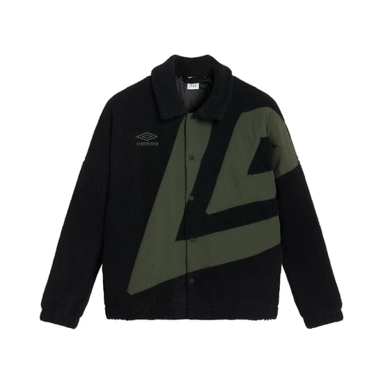 Umbro - Trainerjacke für Herren, Fleece (Schwarz/Reisetasche) - Image 1
