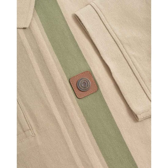 Lambretta - "SS25" Poloshirt für Herren (Steinfarben) - Image 5