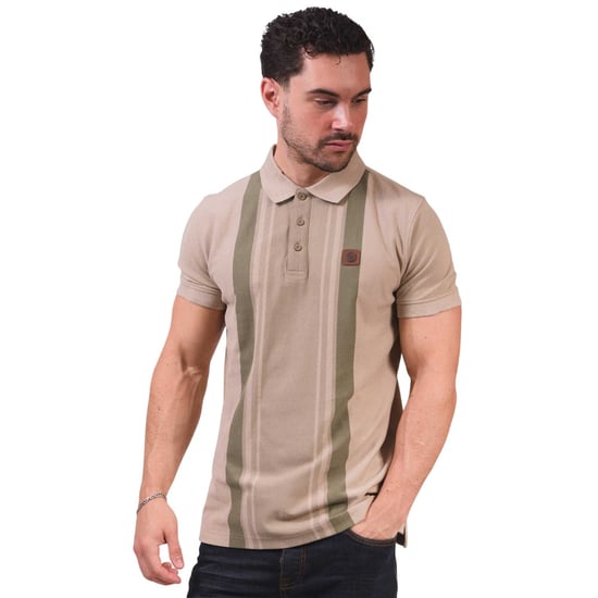 Lambretta - "SS25" Poloshirt für Herren (Steinfarben) - Image 6