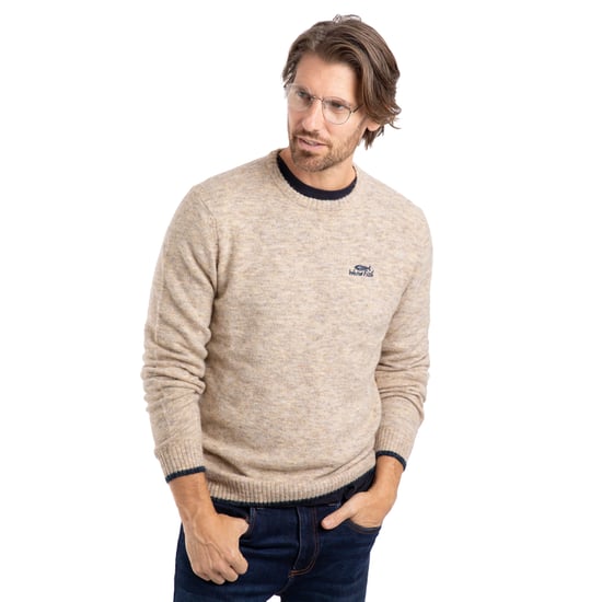 Weird Fish - "Gorleston" Sweatshirt für Herren, Rundhalsausschnitt (Ecru) - Image 3