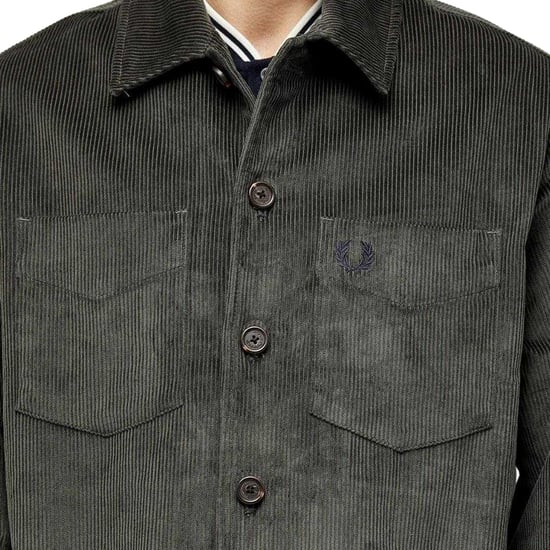 Fred Perry - Hemdjacke für Herren, Kord (Feld) - Image 2