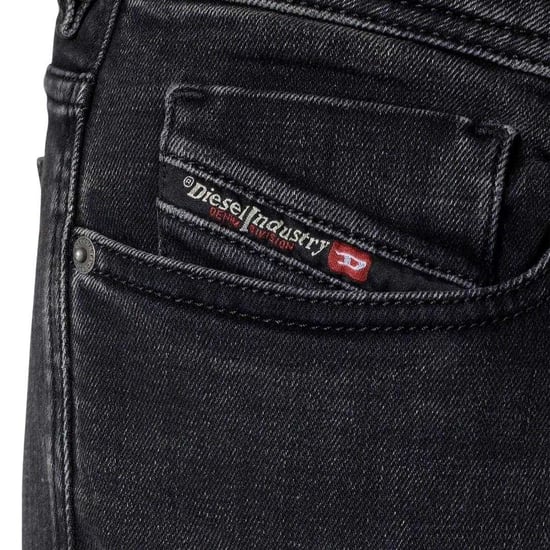 Diesel - "Sleenker" Jeans für Herren (Dunkelgrau) - Image 4