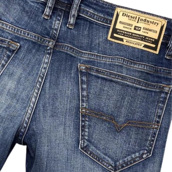 Diesel - "Thommer-R" Jeans für Herren (Dunkelblau) - Image 6