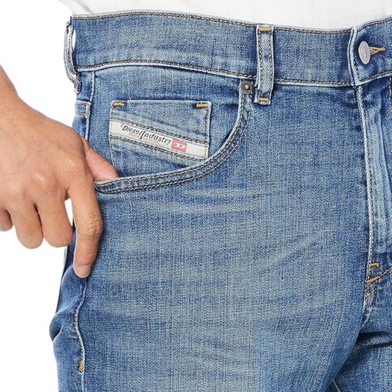 Diesel - "D-Strukt" Jeans für Herren (Mittelblau) - Image 5