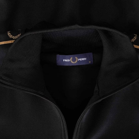 Fred Perry - Trainingsjacke für Kinder, verklebt (Schwarz) - Image 2