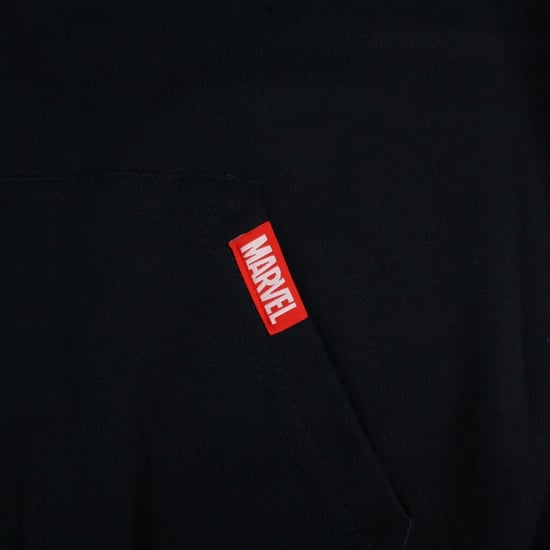 Marvel - Kapuzenpullover Logo für Herren (Marineblau) - Image 4