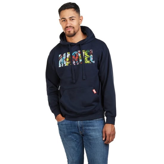 Marvel - Kapuzenpullover Logo für Herren (Marineblau) - Image 5