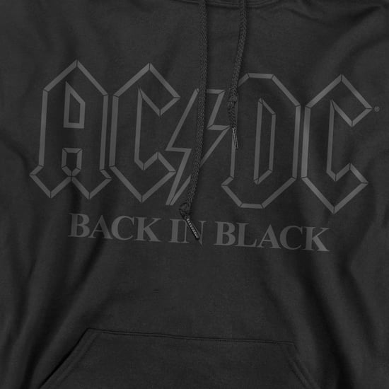 AC/DC - "Back In Black" Kapuzenpullover für Herren (Schwarz) - Image 3