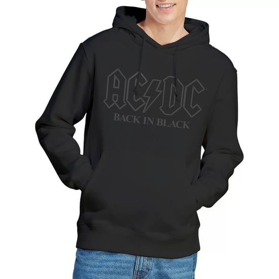 AC/DC - "Back In Black" Kapuzenpullover für Herren (Schwarz) - Image 5