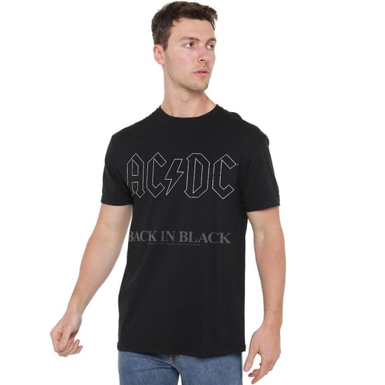 AC/DC - "Back In Black" T-Shirt für Herren (Schwarz) - Image 5