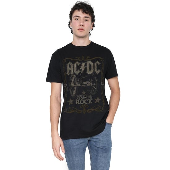 AC/DC - "Rock Label" T-Shirt für Herren (Schwarz) - Image 5