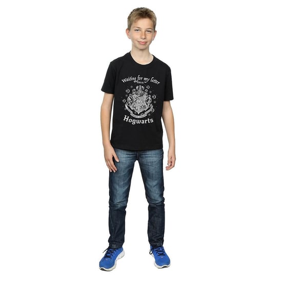 Harry Potter - "Waiting For My Letter" T-Shirt für Jungen (Schwarz) - Image 3
