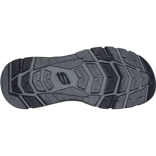 Skechers Tresmen - Reece Polyurethan Herren Charcoal Standard Sandalen - Image 2