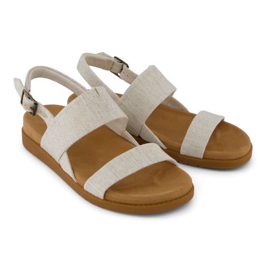TOMS Marin Textil Damen Natural Standard Sandalen - Image 3