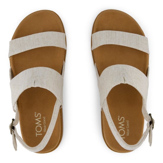 TOMS Marin Textil Damen Natural Standard Sandalen - Image 5
