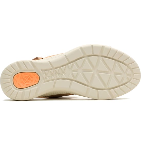 Hush Puppies Breathe Slingback Leder Damen Sandalen Tan Standard - Image 3