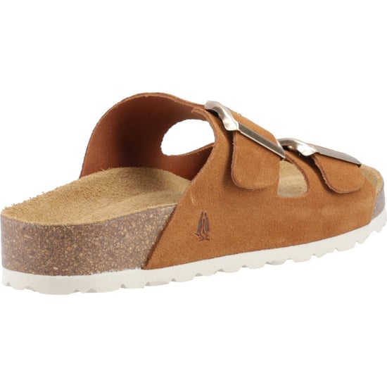 Hush Puppies Brixley Mule Wildleder Damen Tan Standard Sandalen - Image 2