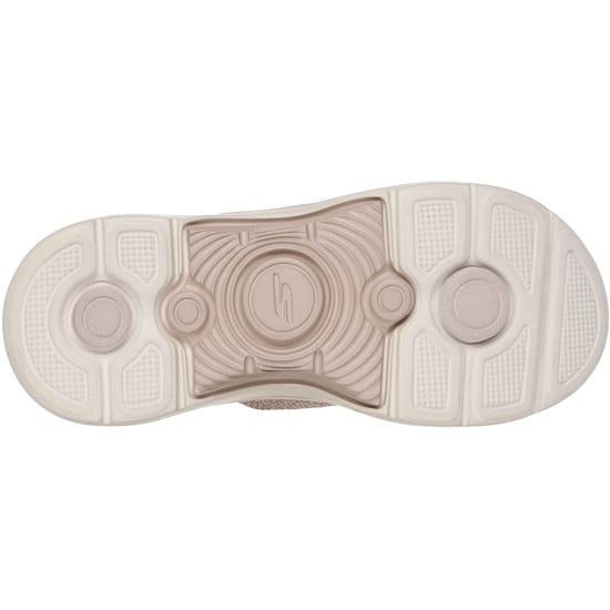 Skechers Go Walk Arch Fit 2.0 Textil Damen Sandalen Taupe Standard - Image 2