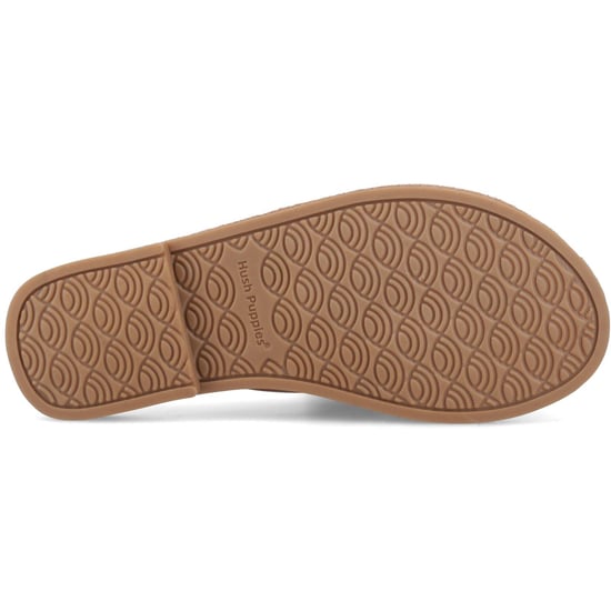 Hush Puppies Amy Weite Leder Damen Sandalen in Tan Standard - Image 3
