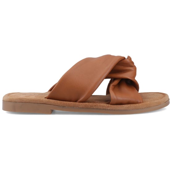Hush Puppies Amy Weite Leder Damen Sandalen in Tan Standard - Image 5