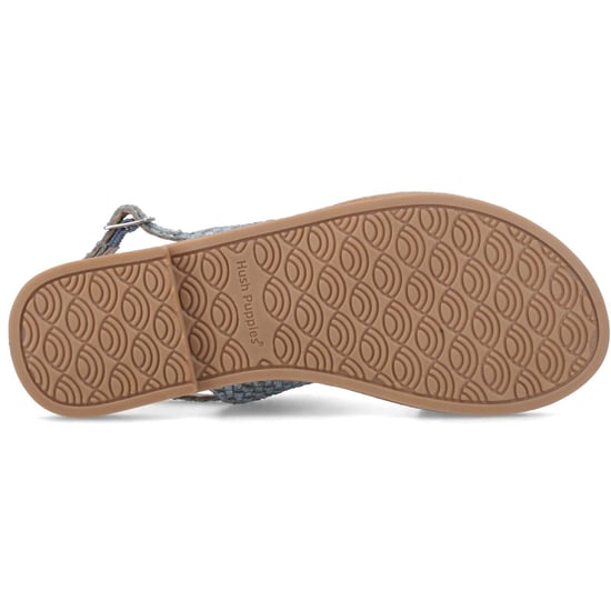 Hush Puppies Helene Sandale Leder Damen Blau Standard Sandalen - Image 3