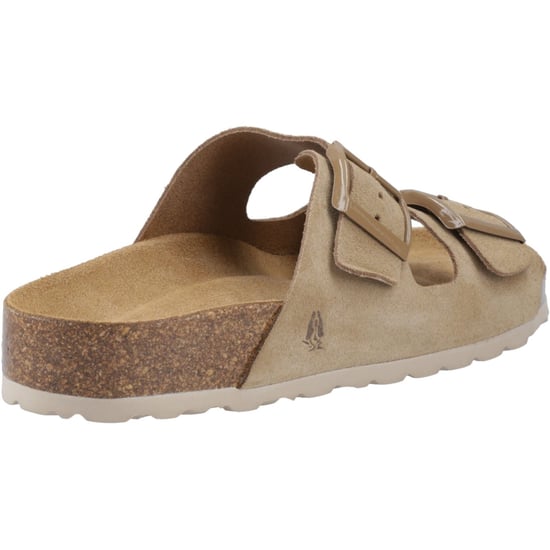 Hush Puppies Brixley Mule Wildleder Damen Taupe Standard Sandalen - Image 2