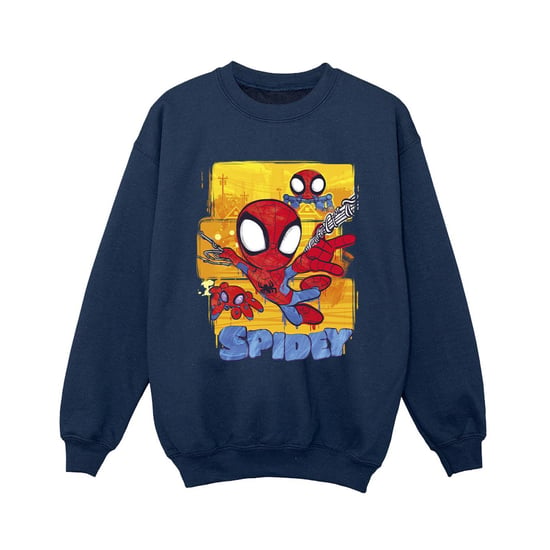 Marvel - "Spidey And His Amazing Friends" Sweatshirt für Jungen (Marineblau) - Image 1