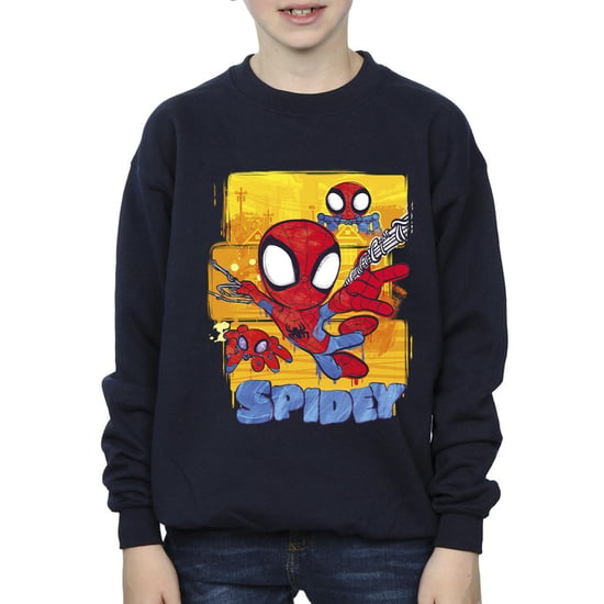 Marvel - "Spidey And His Amazing Friends" Sweatshirt für Jungen (Marineblau) - Image 3