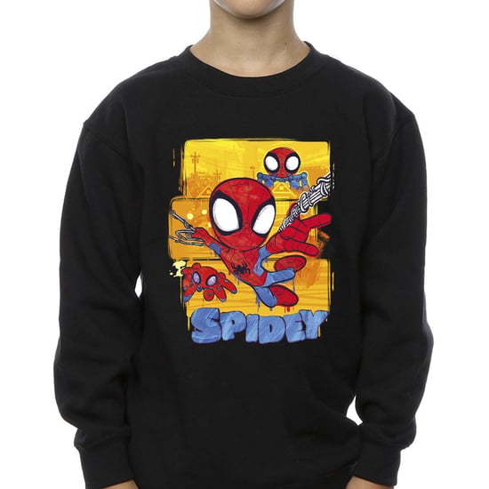 Marvel - "Spidey And His Amazing Friends" Sweatshirt für Jungen (Schwarz) - Image 3