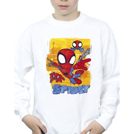 Marvel - "Spidey And His Amazing Friends" Sweatshirt für Jungen (Weiß) - Image 3