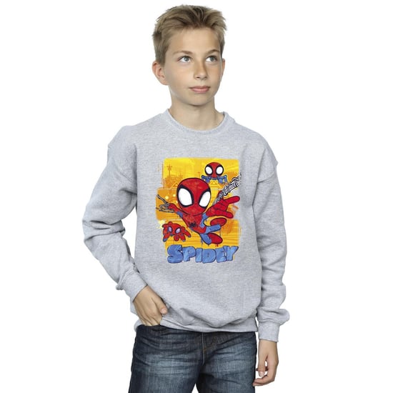 Marvel - "Spidey And His Amazing Friends" Sweatshirt für Jungen (Grau) - Image 2