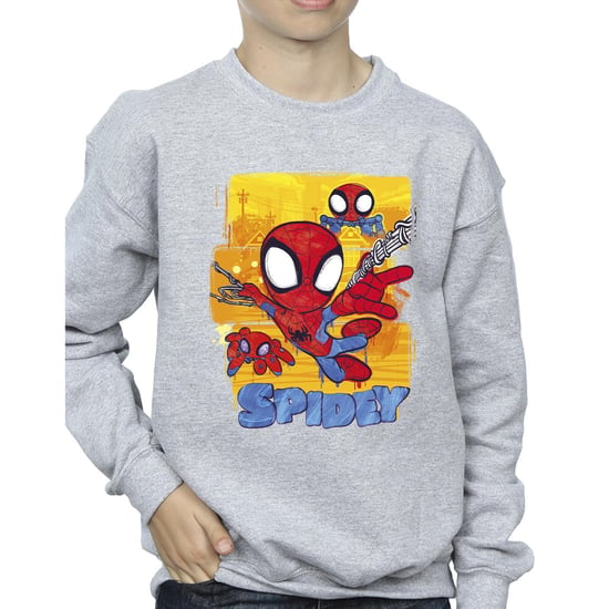 Marvel - "Spidey And His Amazing Friends" Sweatshirt für Jungen (Grau) - Image 3