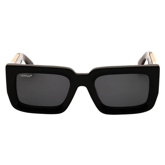 Off White - "Boston" Sonnenbrille für Herren/Damen Unisex (Schwarz/Gold/Dunkelgrau) - Image 1