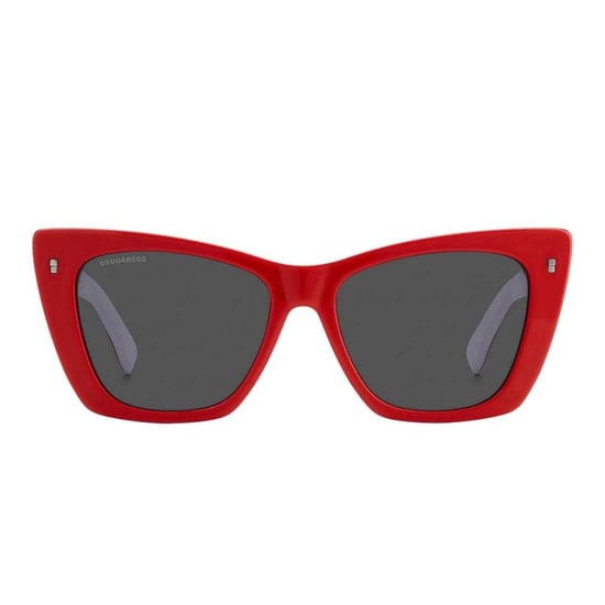 DSquared2 - "Icon" Schmetterling-Sonnenbrille für Damen, Kunststoff (Rot/Schwarz) - Image 1