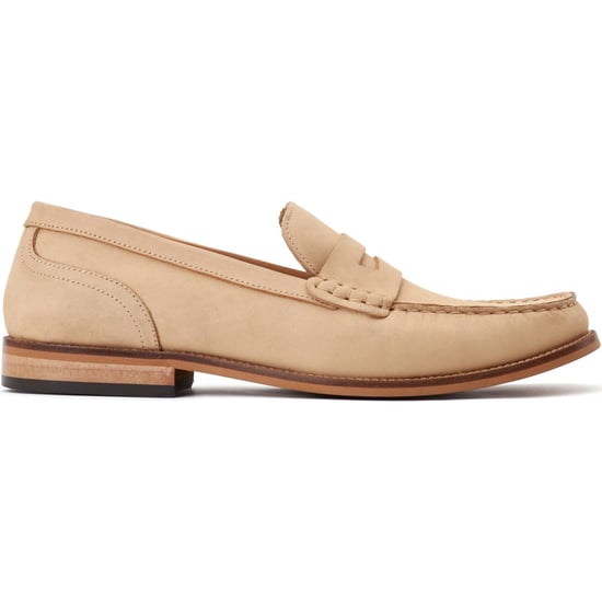 Base London Garfield Leder Herren Sand Farbene Slipper - Image 5