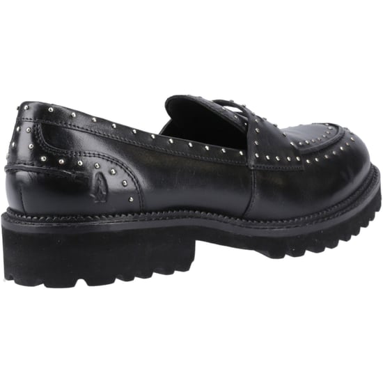 Hush Puppies Genie Leder Damen Schwarze Standard Slipper - Image 2
