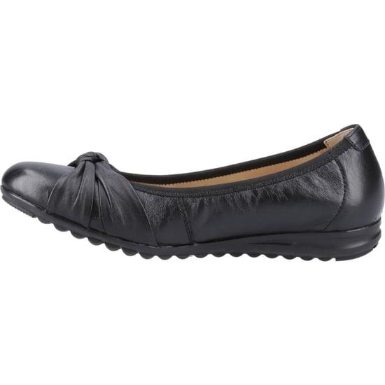 Hush Puppies Lilith Leder Damen Schwarz Normale Ballerinas - Image 4